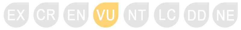 IUCN kategorija - VU - pažeidžiami taksonai